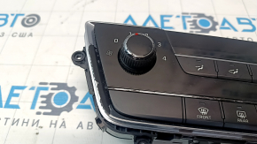 Управление климат-контролем Hyundai Sonata 15-17 manual полез хром