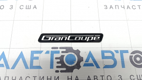 Эмблема надпись GRAN COUPE форточки глухое стекло задняя левая BMW 4 F36 15-20 Gran Coupe