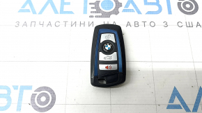 Ключ smart BMW 4 F32/33/36 14-20 4 кнопки, синяя вставка