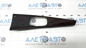 Накладка центральной консоли под джойстик мультимедии BMW 4 F32/33/36 14-20 под дерево, nussbaumwurzel, царапины