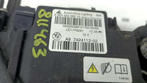 Фара передняя правая в сборе BMW 4 F32/33/36 14-16 ксенон, адаптив, с нижним креплением, надломано ребро