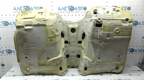 Покрытие пола переднее BMW 4 F36 15-20 Gran Coupe, черное, M Pack, с подставкой под ногу, под химчистку