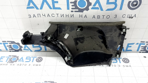 Ornament montan spate stânga jos BMW 4 F36 15-20 Gran Coupe, sub curea, negru, 2 piese