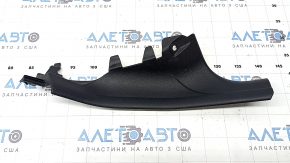 Garnitură prag spate dreapta interior BMW 4 F36 15-20 Gran Coupe, negru