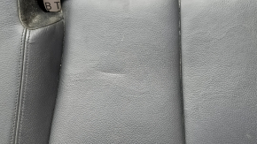 Scaune spate, rândul 2, partea inferioară BMW 4 F36 15-20 Gran Coupe, piele neagră cu încălzire, Sport, îndoită, zgârieturi, ruptă, contact cu apa, curățare chimică