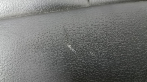 Scaune spate, rândul 2, partea inferioară BMW 4 F36 15-20 Gran Coupe, piele neagră cu încălzire, Sport, îndoită, zgârieturi, ruptă, contact cu apa, curățare chimică