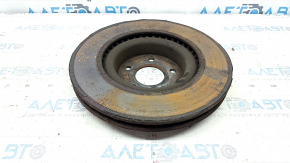 Диск тормозной передний левый Audi A5 F5 18-25 338/30мм, ржавый