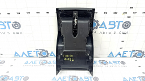 Накладка центральной консоли задняя Subaru Forester 19-24 SK черная, с дефлектором, царапины