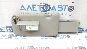 Козырек левый Subaru Forester 19-24 SK серый, под люк, без крючка, с подсветкой, под чистку