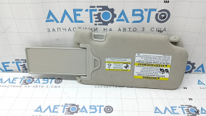 Козырек левый Subaru Forester 19-24 SK серый, под люк, без крючка, с подсветкой, под чистку