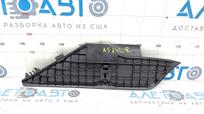 Накладка боковая центральной консоли левая передняя Audi A5 F5 18-25 черная, с заглушкой