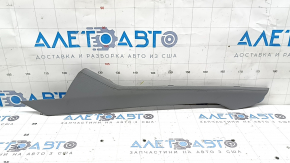 Накладка центральной консоли боковая верхняя левая Audi A5 F5 18-25 серая