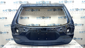 Дверь багажника голая Subaru Forester 19-24 SK под спойлер, синий SAZ, вмятины