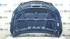 Капот голый Subaru Forester 19-24 SK алюминиевый, синий SAZ, тычка
