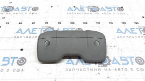 Накладка верха спинки пассажирского сиденья Audi A5 F5 18-19 5D серая