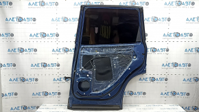 Дверь в сборе задняя правая Subaru Forester 19-24 SK тонировка, синий SAZ, тычка
