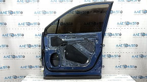 Дверь в сборе передняя правая Subaru Forester 19-24 SK keyless, синий SAZ, вмятина