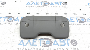Накладка верха спинки водительского сиденья Audi A5 F5 18-19 5D серая