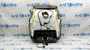 Подушка водительского сиденья Audi A5 F5 18-19 5D кожа серая с перфорацией, с коленной подпоркой, Sport, под чистку