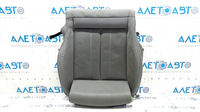 Подушка водительского сиденья Audi A5 F5 18-19 5D кожа серая с перфорацией, с коленной подпоркой, Sport, под чистку