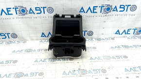 Подстаканники Subaru Forester 19-24 SK черный, с накладкой, царапины