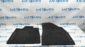 Комплект ковриков салона резина Lexus RX350 RX450H 13-15 черный