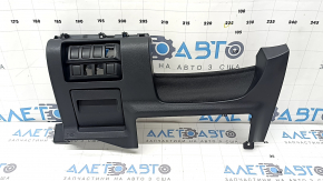 Накладка колени водителя Subaru Forester 19-24 SK черная, с заглушкой