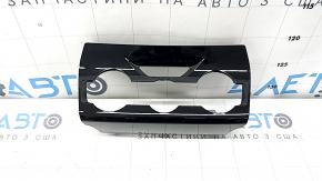 Накладка управления климат-контролем Subaru Forester 19-24 SK черный глянец