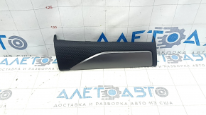 Накладка передней панели левая Subaru Forester 19-24 SK черная с серым, царапина