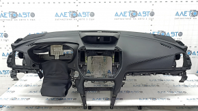 Торпедо передняя панель с AIRBAG Subaru Forester 19-24 SK черная