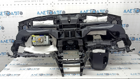 Торпедо передняя панель с AIRBAG Subaru Forester 19-24 SK черная
