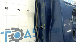 Дверь голая передняя левая Subaru Forester 19-24 SK синий SAZ, примята, разошлась по шву