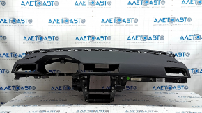 Торпедо передняя панель с AIRBAG VW Passat b8 16-19 USA черная, ржавый пиропатрон