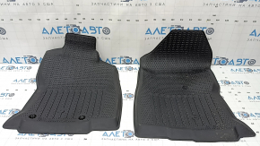 Комплект ковриков салона резина Subaru Forester 19-24 SK черная