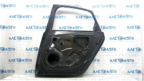 Дверь голая задняя правая Audi A6 C7 12-18 графит LX7U, потерта, вмятины