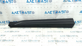 Накладка двери нижняя передняя левая Subaru Forester 19-24 SK черная, царапины, примят