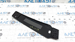 Ornamente laterale ușă față dreapta Audi A5 F5 17-24 negru lucios, zgârieturi