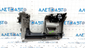Накладка колени водителя VW Passat b8 16-19 USA серая, с карманом, сломано крепление, сломана направляющая