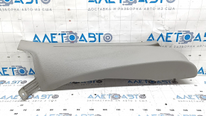 Накладка проема двери задней правой VW Passat b8 16-19 USA серая, царапины