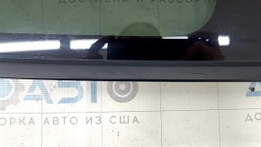 Форточка глухое стекло задняя правая Subaru Forester 19-24 SK царапины на молдинге, надрыв на уплотнителе