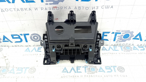 Бокс карман центральной консоли Subaru Forester 19-24 SK черный, 2 части, царапины