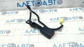 Защелка пассажирского ремня безопасности Subaru Forester 19-24 SK черная, с проводом