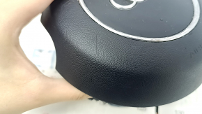 Подушка безопасности airbag в руль водительская Audi A6 C7 12-18 черная sport, царапины