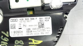 Щиток приборов Audi A6 C7 16-18 рест, под проекцию, без ночного видения, 79к, царапины, воздух по кромке