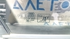Форточка глухое стекло задняя левая Audi A6 C7 16-18 рест, царапины