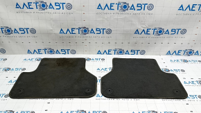 Комплект ковриков салона ткань 4шт Audi A5 F5 18-25 5D серая, под химчистку