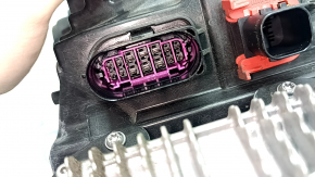 Фара передняя правая в сборе Audi A6 C7 16-18 рест LED, песок