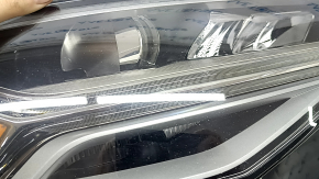 Фара передняя правая в сборе Audi A6 C7 16-18 рест LED, песок