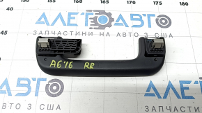 Ручка потолка задняя правая Audi A6 C7 12-18 черная, царапины