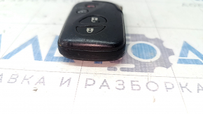 Ключ smart key Lexus RX450h 10-15 4 кнопки, царапины, тычки